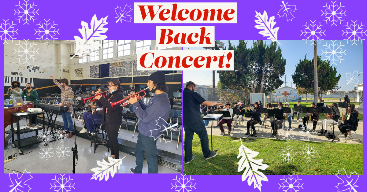 Do You Hear What I Hear? A Welcome Back Concert!