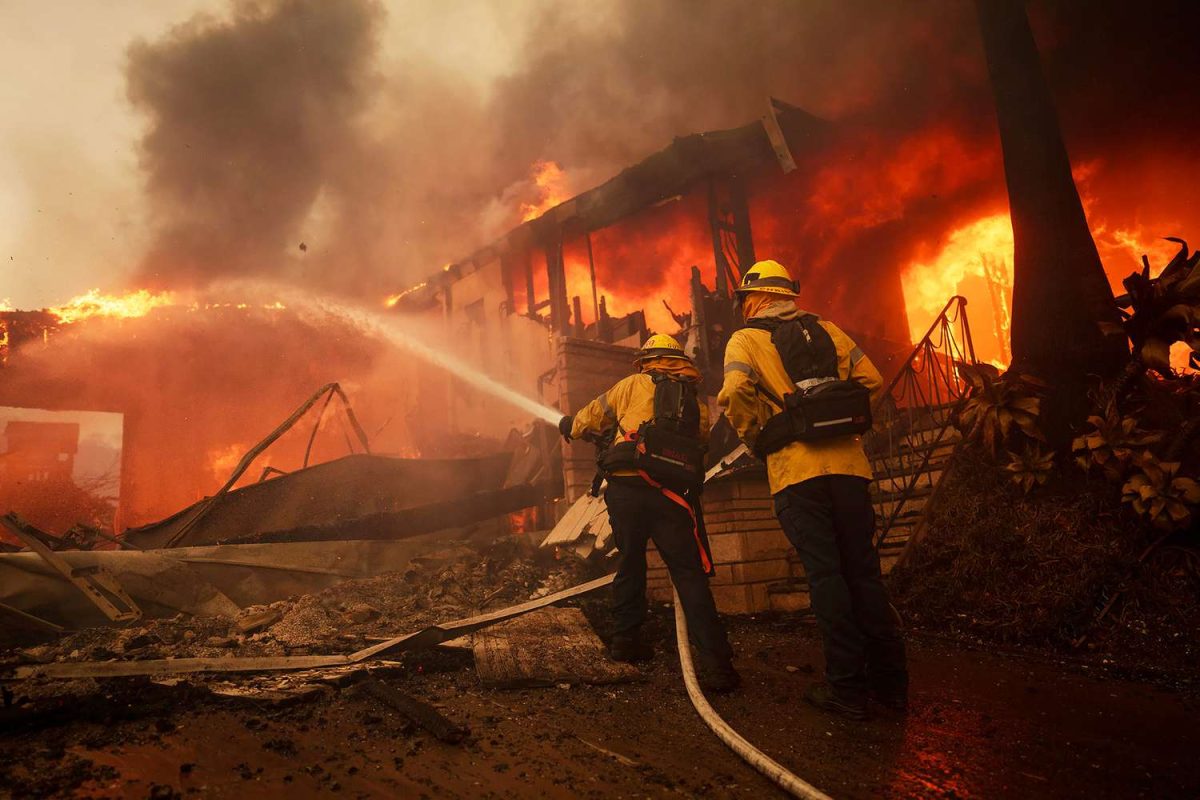 The Wildfires In California Causes Mayhem