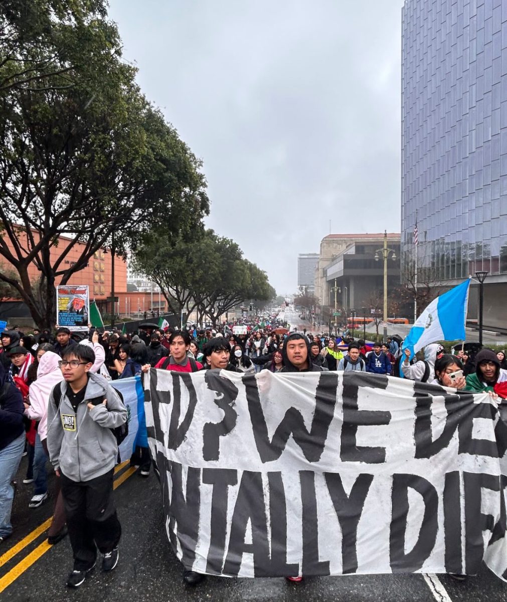 LAUSD Students Walk-Out in Protest